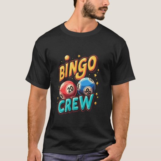 Bingo Bemanning T-shirt (Voorkant)