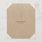 Bingo Bingo Baby shower (Achterkant)