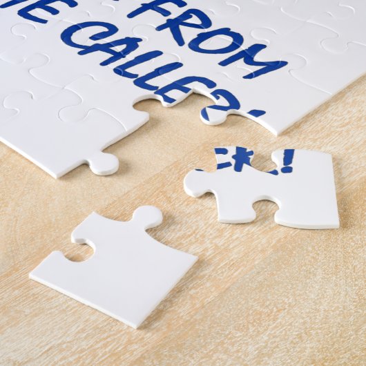 BINGO! Bingo design voor de geweldige speler! Legpuzzel (Zijkant)