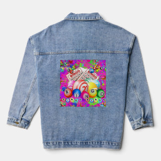 BINGO BINGO Ontworpen Door CBDOilPrincess Denim Jacket