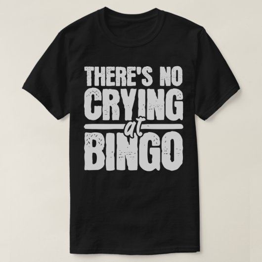 Bingo Bingo Speler Bingo Caller 2 T-shirt (Design voorkant)