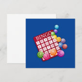 Bingo! Bingokaart en markers Kaart (Voorkant / Achterkant)