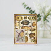 Bingo Bird Briefkaart (Staand voorkant)