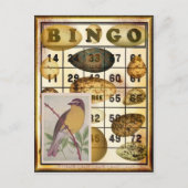 Bingo Bird Briefkaart (Voorkant)
