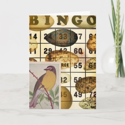 Bingo Bird Kaart (Voorkant)