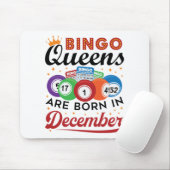 Bingo Birthday Bingo Queens wordt geboren in decem Muismat (Met muis)