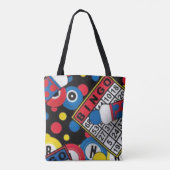 Bingo boodschappentas tote bag (Achterkant)