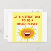 BINGO BRIEFKAART (Voorkant / Achterkant)