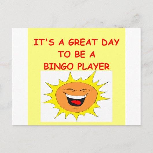 BINGO BRIEFKAART (Voorkant)