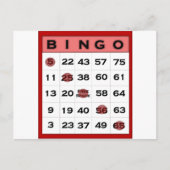 bingo briefkaart (Voorkant)