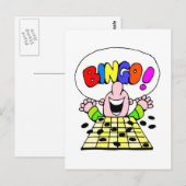 Bingo Briefkaart (Voorkant / Achterkant)