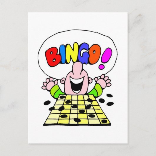 Bingo Briefkaart (Voorkant)