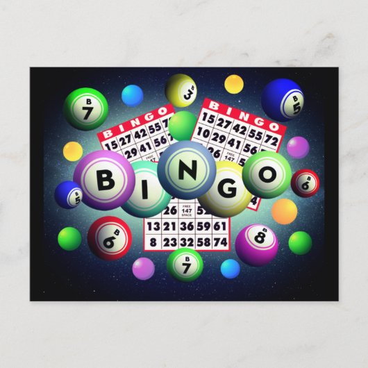 Bingo Briefkaart (Voorkant)