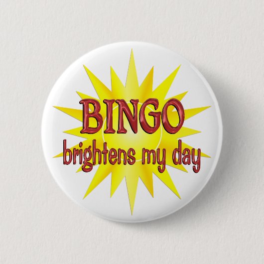 BINGO BrightStor Ronde Button 5,7 Cm (Voorkant)