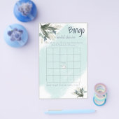Bingo Bruidsfeest Spelkaart Flyer (Enkel)