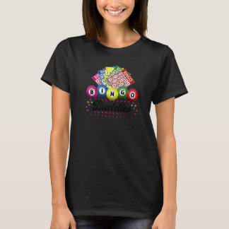 Bingo Buddies Gelukkig  Spel Loterij  Mannen Vrouw T-shirt