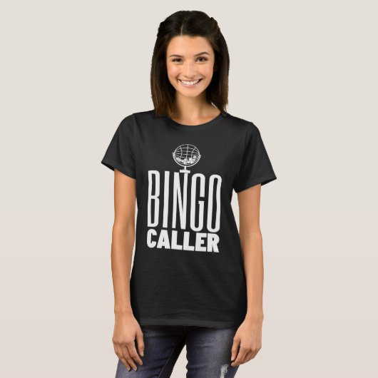 Bingo Caller  Bingo  5 T-shirt (Voorkant volledig)