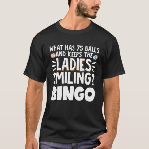 Bingo Caller Player Lucky Bingo 5 T-shirt
