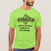 Bingo Caller t-shirt (Voorkant)