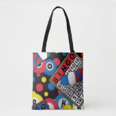Bingo Canvas tas (Voorkant)