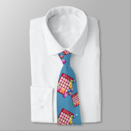 Bingo Card Any Color Background Necktie Stropdas