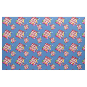 Bingo Card Bingo Balls 2 (ELKE KLEUR) Stof
