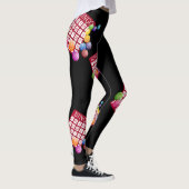Bingo Card Bingo Lovers Print Leggings (Rechts)