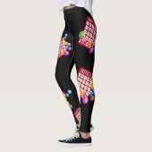 Bingo Card Bingo Lovers Print Leggings (Links)