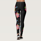 Bingo Card Bingo Lovers Print Leggings (Achterkant)