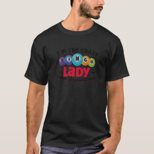 Bingo Card Game Grandma Bingo Player Bingo Cards T-shirt