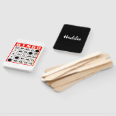 Bingo Card Hand Fan Handwaaier (Niet-gemonteerd)