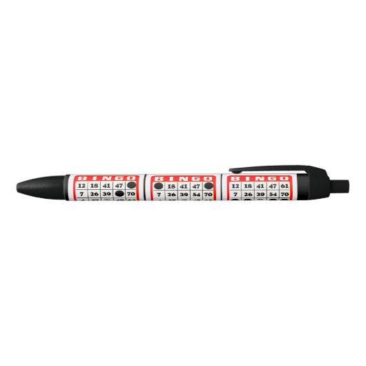 Bingo Card Ink Pen (Bovenkant)
