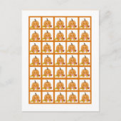 Bingo Card Markers Autumn Herfst Pumpkin Baby Briefkaart (Voorkant)