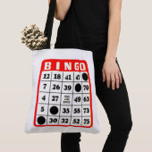 Bingo Card Shoulder Bag Tote Bag (Dichtbij)