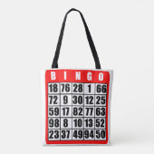 Bingo Card Tote Bag (Achterkant)