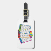 Bingo Cards Bagagelabel (Voorkant verticaal)