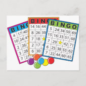Bingo Cards Briefkaart (Voorkant)