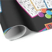 Bingo Cards Glossy Wrapping Paper Cadeaupapier (Rol Hoek)