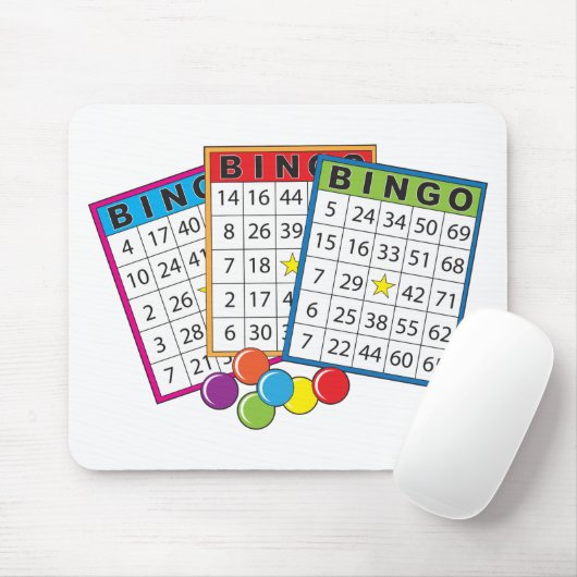 Bingo Cards Muismat (Met muis)