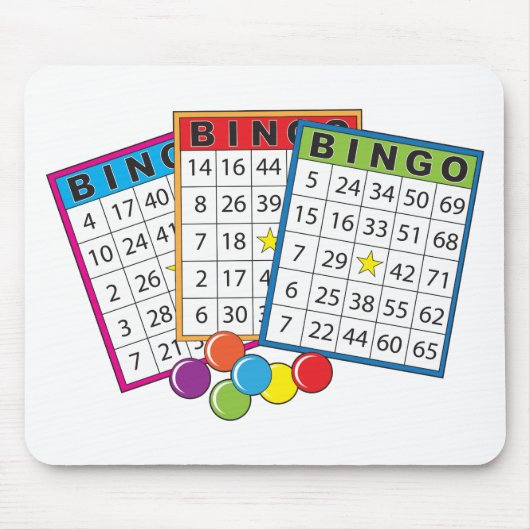Bingo Cards Muismat (Voorkant)
