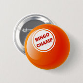 BINGO CHAMP BINGO BALL RONDE BUTTON 5,7 CM (Voorkant /achterkant)