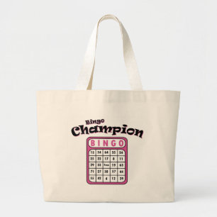 Bingo Champion Grote Tote Bag