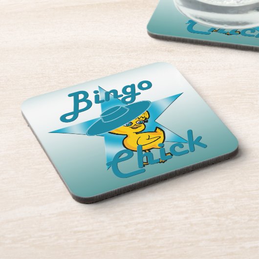 Bingo Chick #7 Bier Onderzetter (Linkerzijde)