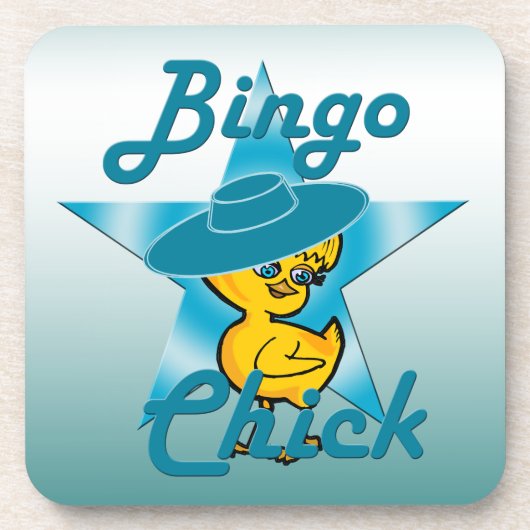 Bingo Chick #7 Bier Onderzetter (Voorkant)