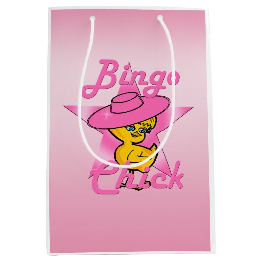 Bingo Chick #8 Medium Cadeauzakje (Voorkant)