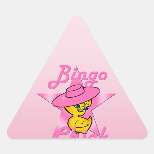 Bingo Chick #8 Sticker (Voorkant)