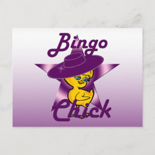 Bingo Chick #9 Briefkaart