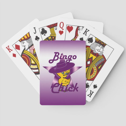Bingo Chick #9 Speelkaarten (Achterkant)