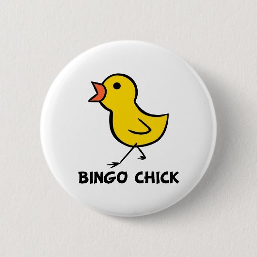 Bingo Chick Button (Voorkant)