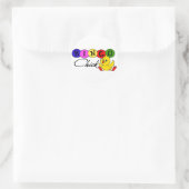 BINGO Chick Ronde Sticker (Tas)